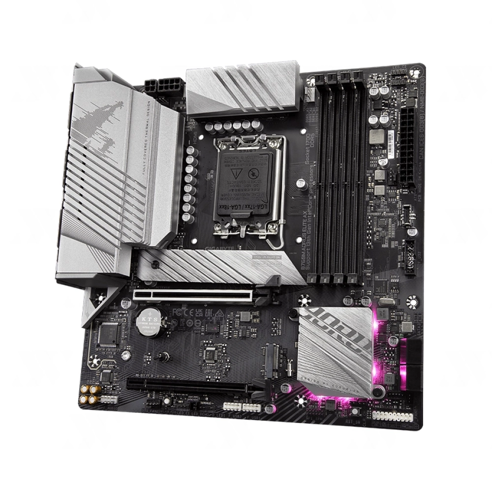 Mainboard Gigabyte B760M Aorus Elite AX | Intel B760, Socket 1700, Micro ATX, 4 khe DDR5